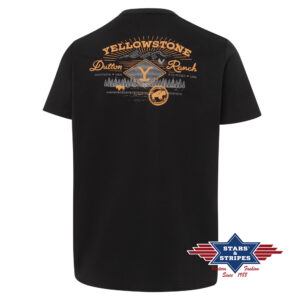 Unisex YELLOWSTONE T-Shirt For Revenge black